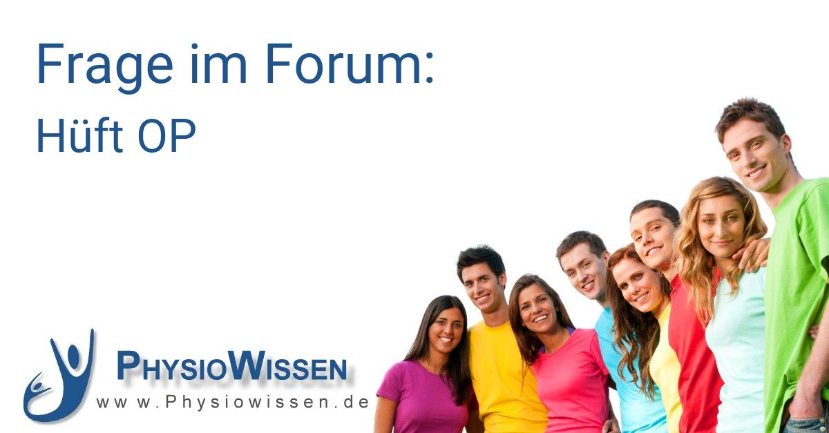 Beste Klinik Für Hüft Op In Hannover Hüft OP - Behandlung in der Physiotherapie - Physiowissen.de