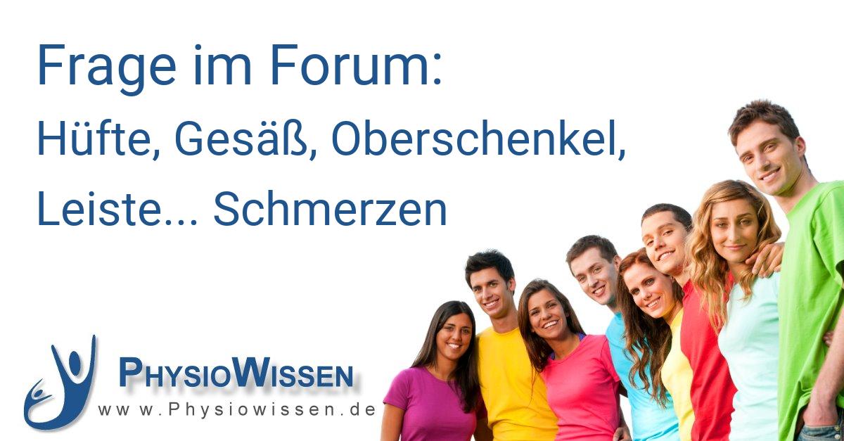 Hüfte, Gesäß, Oberschenkel, Leiste... Schmerzen - Patientenforum