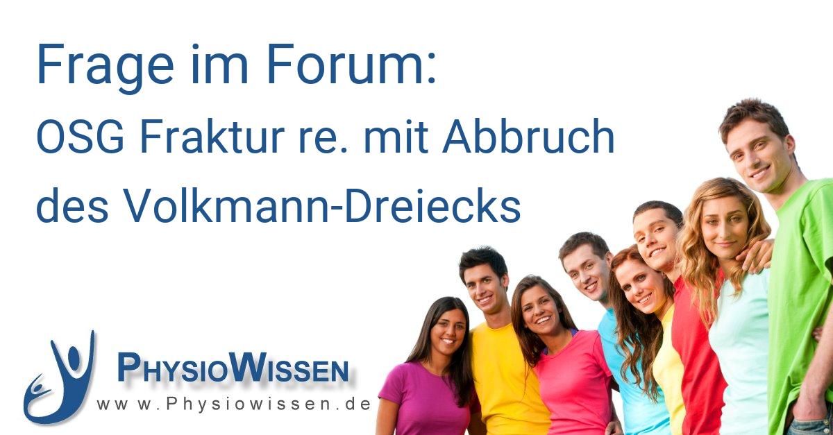 OSG Fraktur re. mit Abbruch des Volkmann-Dreiecks - Behandlung in der ...