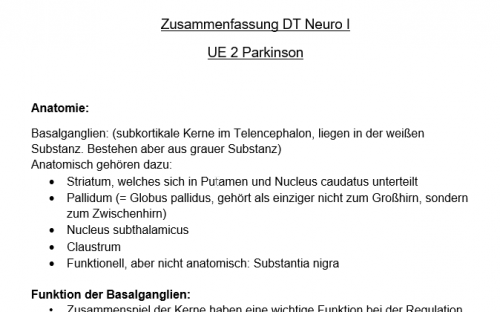 Mehr Informationen zu "Parkinson"