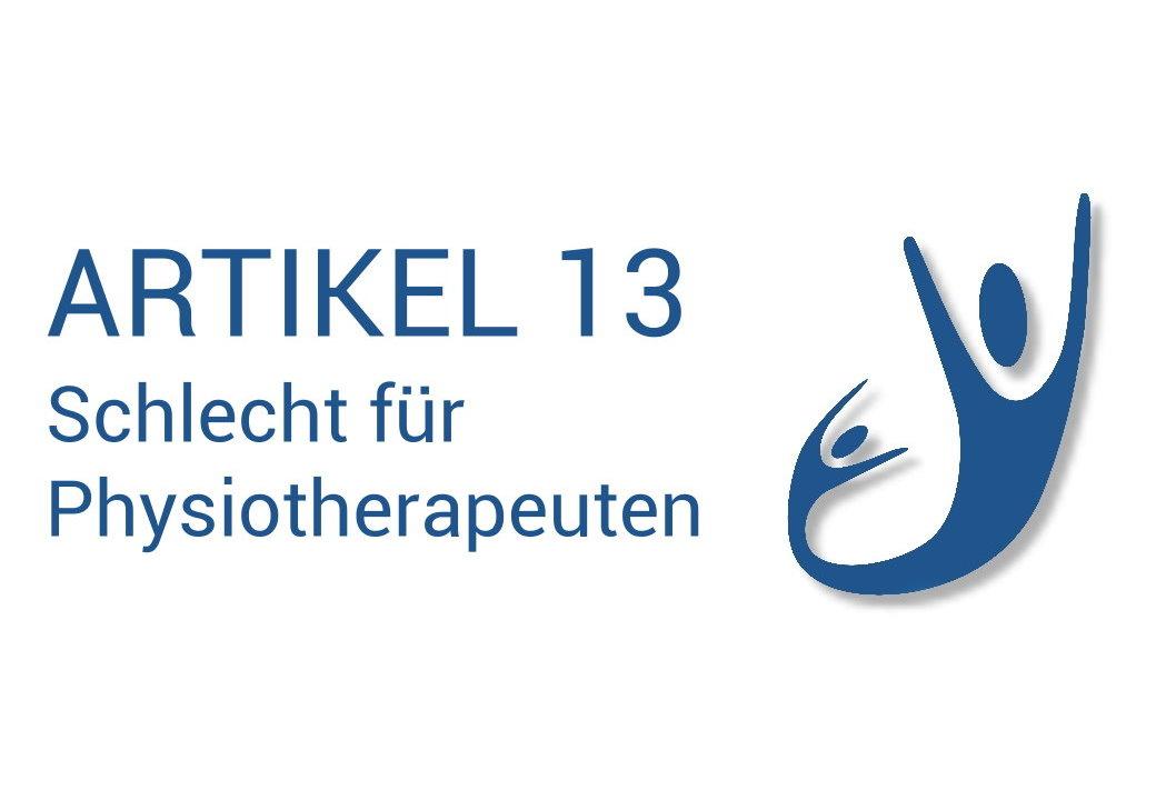 Mehr Informationen zu "Artikel 13 verabschiedet - schlecht für Physiotherapeuten"