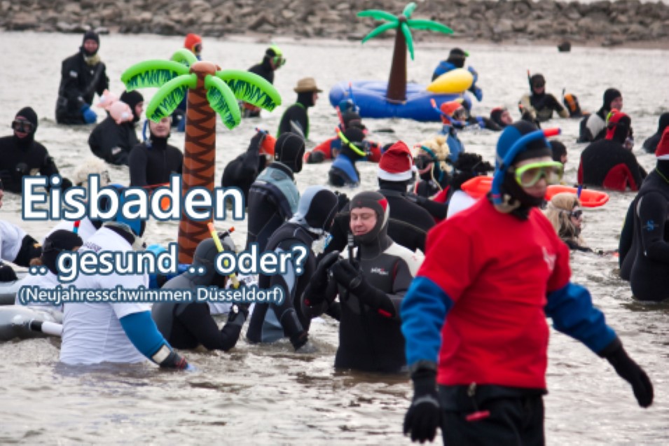 Mehr Informationen zu "Eisbaden - gesund? - Neujahresschwimmen Düsseldorf 2010"