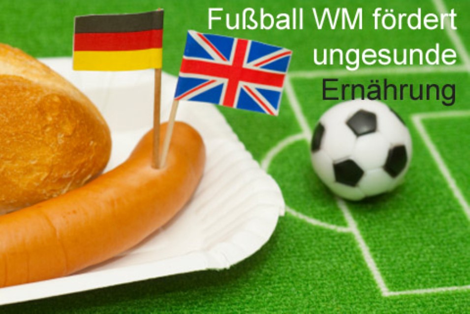 Mehr Informationen zu "Fußball WM unterstützt Fastfood"