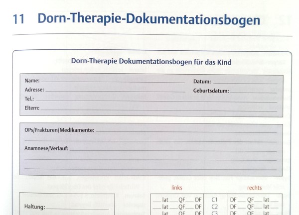 Dorn Therapie Befund